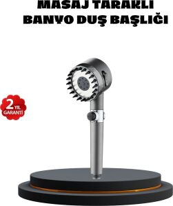 Masaj Uçlu Yüksek Basınçlı Duş Başlığı Spa Etkili