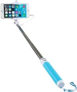 Addison AD-S33 Kablolu Beyaz/mavi Selfie Çekim Çubuğu