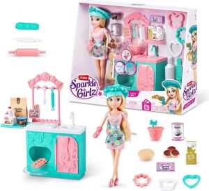 Sparkle Girlz Aşçı Bebek ve Oyun Seti 27CM