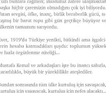Cumhuriyet'in Ilk Sabahı