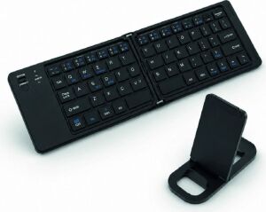 Katlanır Bluetooth Klavye Telefon Tablet Laptop Uyumlu Kablosuz Klavye