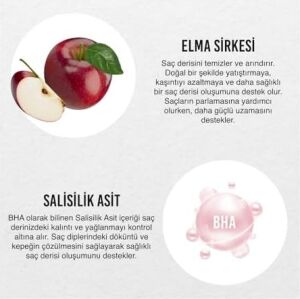 Care Expert No.2 Cider & Salycylic Acid Kepek Karşıtı Tonik, 200 ml