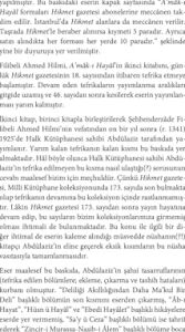 A’mak-I Hayal (Açıklamalı Orijinal Metin)