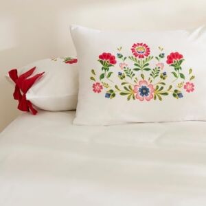 Home ELSA%100 Pamuk 2'li Yastık Kılıfı Pudra