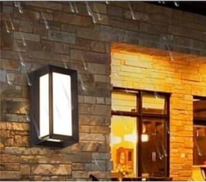 Bahçe Aydınlatması LED Işık 25CM 12W Gün Işığı 3000K Zita Ultra Bahçe Duvar Aplik Su Geçirmez
