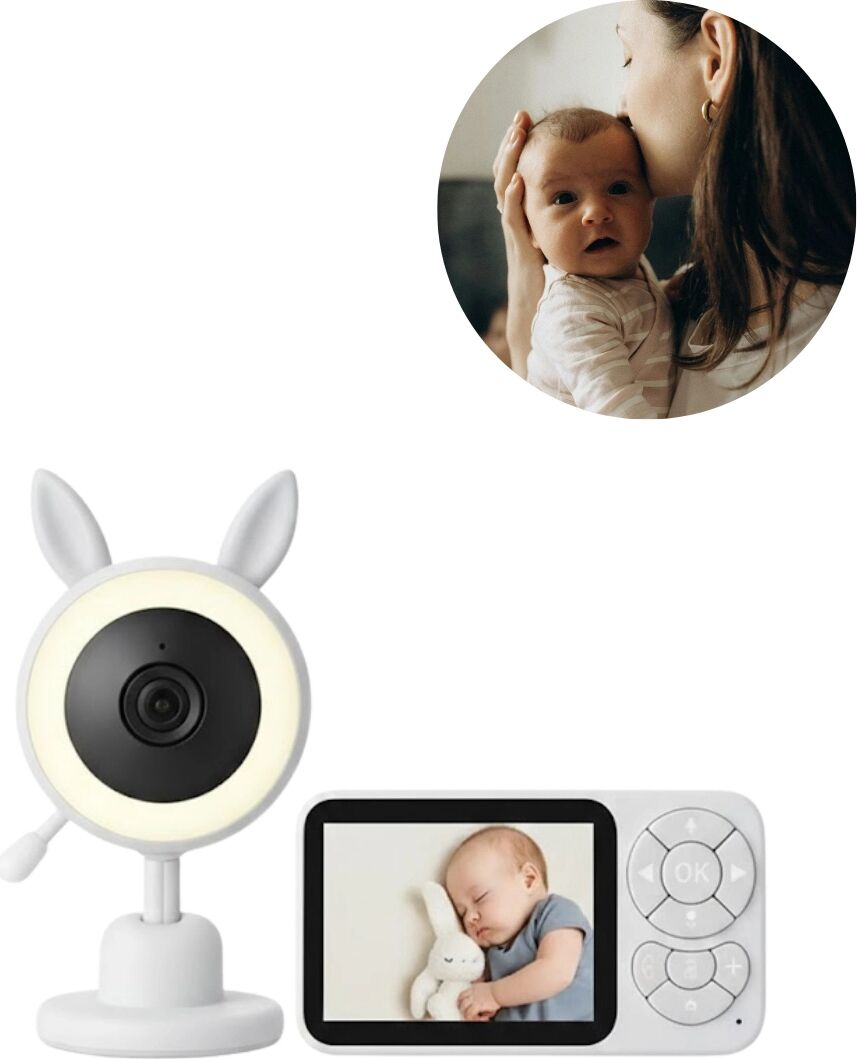 Çoklu Kamera Destekli Bebek Izleme Sistemi Rgb Gece Lambalı Yeni Nesil