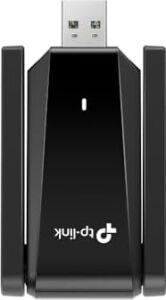 TX30U Plus Wifi 6 USB Adaptör AX1800 (1800 Mbps), Dual Band 5ghz/2.4ghz, USB 3.0, Çift Yüksek Kazançlı Anten, Wpa3 Güvenlik, Windows 11/10 Uyumlu Kablosuz Adaptör