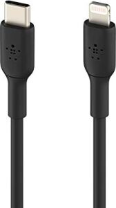 Usb-C/lightning Kablosu (Iphone 14 Veya Eski Modeller Için Hızlı Şarj Için iPhone Kablosu) Boost Charge Mfı Sertifikalı iPhone Usb-C Kablosu (Siyah, 2 M)