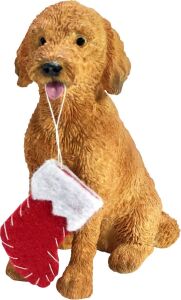 Noel Süslemeli Goldendoodle Noel Süsü, Çok Renkli (XSO24201)