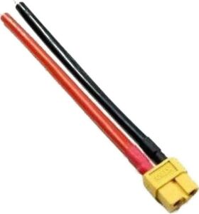 XT60 Dişi Lipo Pil Şarj Kablosu 15 cm 2,5mm Siaf Silikon Kablolu - A.3240