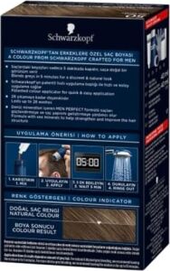 Men Perfect Saç Boyası 50 - Açık Kahve, 80 ml