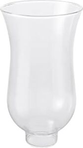 Aspen Creative Clear 23066-01 Flare Şekilli Geçiş Tarzı Yedek Cam Gölge, 1-1/2 Inç Montaj Boyutu, 15,7 cm Yükseklik x 9,9 cm Çap