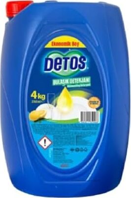 Detos Limon Kokulu Bulaşık Deterjanı 4000 ml