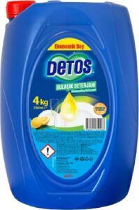 Detos Limon Kokulu Bulaşık Deterjanı 4000 ml