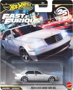 Premium Series 25.yıl Özel Fast & Furious Mercedes-Benz 500 Sel HNW46 - JHW67-LA10