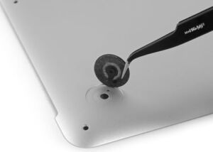 MacBook Pro A1425 A1502 A1398 Uyumlu Alt Kapak Rubber Feet 4 Adet Kauçuk Ayak Seti Kaydırmaz Yüzey Kolay Montaj Titreşim Önleyici Uzun Ömürlü Yedek Parçasiyah