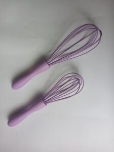 Silikon Çırpıcı Karıştırıcı, Isıya Dayanıklı 2’li Set (1, Lila)