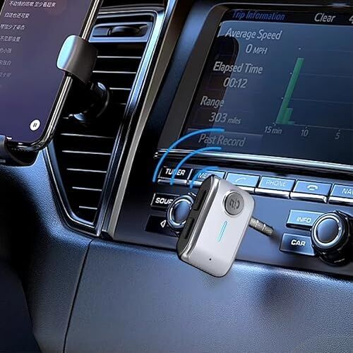 Bluetooth Araç Kiti Kablosuz Müzik Keyfi Aux Adaptör