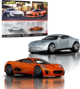 Premium Car Culture 2'li Paket 1:64 Ölçekli Araçlardan Oluşan, Benzersiz Çiftler, Riders Tekerlekler, Metal/metal Şasi, Koleksiyonculara Uygun Hediye, JBL04