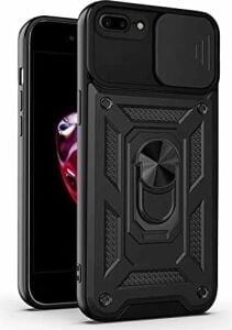Apple iPhone 7 Plus Için Kılıf Impact Resistant Siyah [iphone 7 Plus ile Uyumlu Kılıf - Siyah]