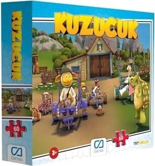 Kuzucuk  60 Parça 34X24CM Çocuk Puzzle Yapboz Serisi