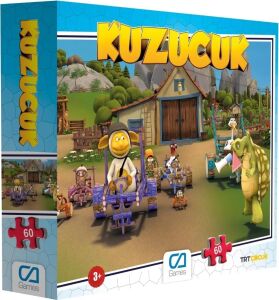 Kuzucuk  60 Parça 34X24CM Çocuk Puzzle Yapboz Serisi