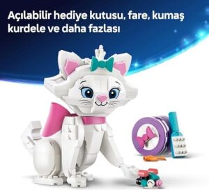 Aristokediler Sevimli 43286 – 7 Yaş ve Üzeri Çocuklar Için Hediye Kutusu, Küçük Fare, Fırça, Balık ve Pembe Kumaş Kurdele Içeren Oyuncak Yapım Seti, Hediye Fikri (369 Parça)