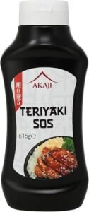 Akaji Teriyaki Sos 615 ml – Japonesque Sıkma Şişe – Et, Tavuk, Balık & Sebze Için Premium Marinasyon ve Pişirme Sosu