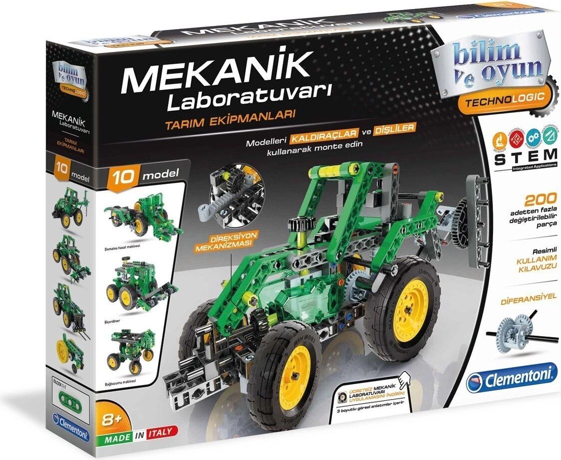 64437 Mekanik Laboratuvarı - Tarım Ekipmanları / +8 Yaş