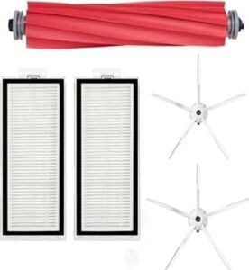 Beyaz Roborock ile Uyumlu Q7 Q7 Max Plus Yedek Hepa Fitre Set-5 Parça Roborock ile Uyumlu Q7 Max Q7 Max Plus 5 Li Hepa Filtre,fırça Seti