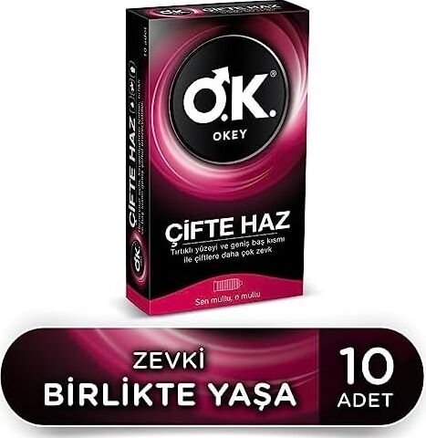 Çifte Haz Prezervatif 10 Adet