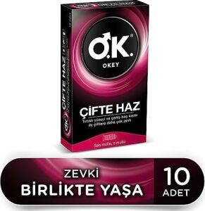 Çifte Haz Prezervatif 10 Adet