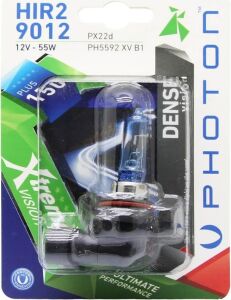 Ampul Hir2 9012 12V 65W Xtreme Vision +%150 Fazla Işık (Tekli Blister) Pht PH5592 Xv B1