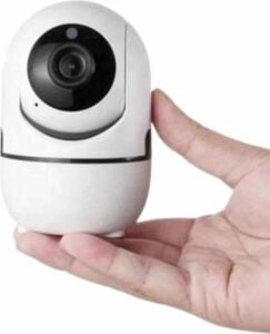 Baby Kamera Kablosuz 720P Beyaz 360 Derece Wifi Kamera Full Hd 1080P
