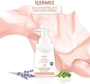Doğal Intim Yıkama Köpüğü Kadınlar Için 200 ml
