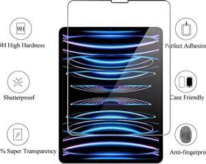 Apple iPad Pro 12.9 Inç 2022 6. Nesil Ekran Koruyucu Flexible Nano