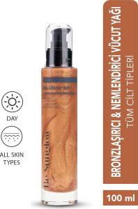 Be Sunglow Tanning Yağ Bronzlaştırıcı Yağ 100 ml