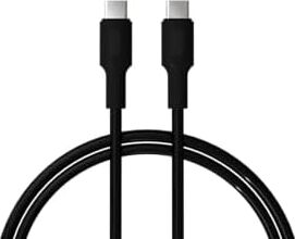 Basic Type C-C, Pd 30WATT Hızlı Şarj Kablosu, Siyah (100 Cm)