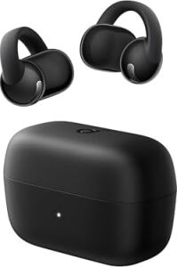 Soundcore C50I Bluetooth Kulaklık, Açık Kulak Teknolojisi, Güçlü Bas Için 12 mm Sürücüler, Yapay Zeka ile Net Aramalar, Gerçek Zamanlı Çeviri, Yüksek Çözünürlük, IP55 Su Geçirmez, Siyah - D1101