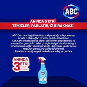 Deterjan Cam Temizleyici Silikonlu 500 ml