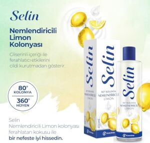 Selin Nemlendiricili Kolonya 400 ml