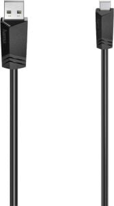 USB 2.0 A Fiş - Mini B Fiş, 1.5m