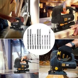 DA06903 Profesyonel Metal/ahşap Hassas/kaba Kesim Dekupaj Testere Ucu 10 Parça
