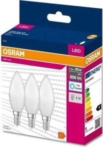 Ledvalue 75W (60W) 3 Lü LED Mum Ampul Beyaz - 6500K E14