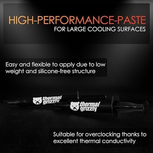 - Hydronaut - Termal Iletken Macun Yüksek Performanslı Gres Tüm Soğutucular Için Kapsamlı Soğutma Sistemleri ve Su Soğutması Cpu ve Gpu (1 Gram)