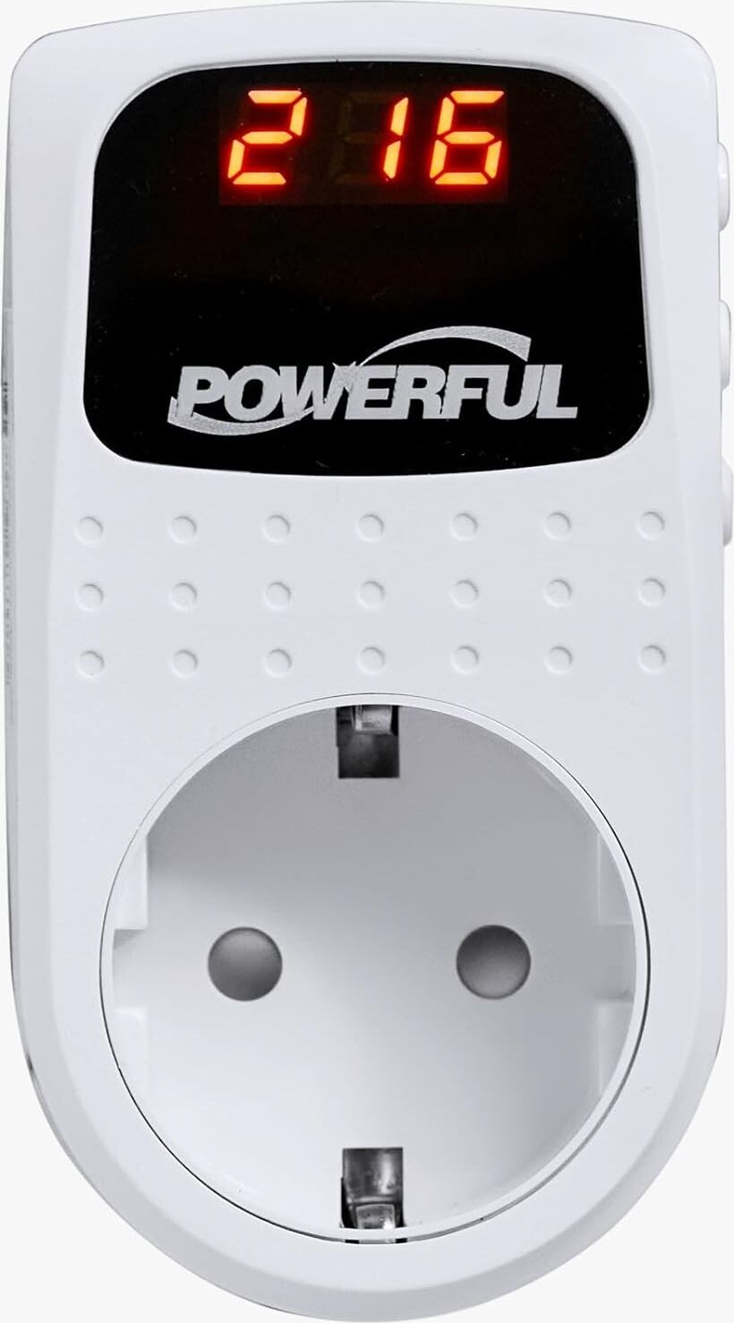 Powerful VP-116 3500W Gerilim Koruma Prizi