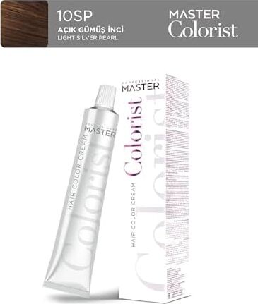 Professional Tüp Saç Boyası Boya 60 ml 10SP Açık Gümüş Inci