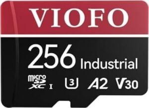 Viofo High Endurance 256GB Class 10 A2 V30 100MB/S Okuma 90MB/S Yazma Micro Sd Hafıza Kartı