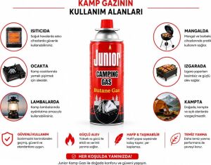 Kamp Gazı - Gaz Kartuşu - 393 ml