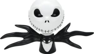 Department 56  The Nightmare Before Christmas Jack Skellington Şekillendirilmiş Ağaç Tepesi, 17 Cm, Çok Renkli